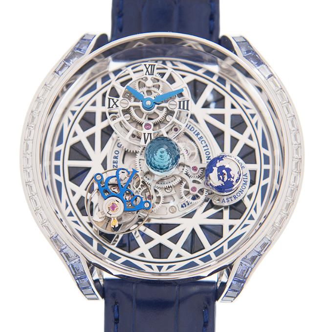 Jacob & Co Replica watch ASTRONOMIA SOLAR Automatic 18kt White Gold & Diamond AS800.30.DB.UA.AGZ4D